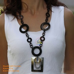 Natural horn necklace - Model 0032