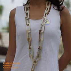 Natural horn necklace - Model 0036