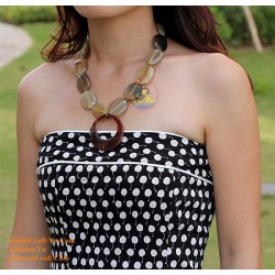 Natural horn necklace - Model 0041