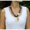 Natural horn necklace - Model 0045