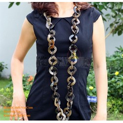 Natural horn necklace - Model 0046