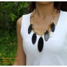 Natural horn necklace - Model 0055