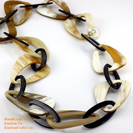 Naturhorn Halskette - Model 0059