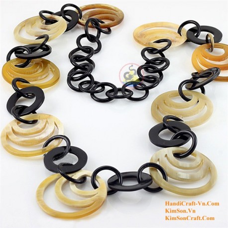 Natural horn necklace - Model 0062
