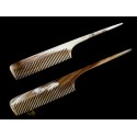Real Horn Comb - With Long Hair Stick - 19 x 3.5 cm - 7.48 x 1.37 Inch