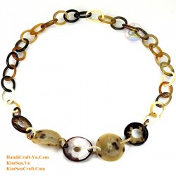 Natural horn necklace - Model 0074