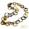 Natural horn necklace - Model 0075