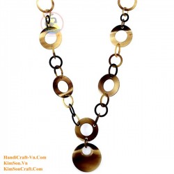 Natural horn necklace - Model 0080