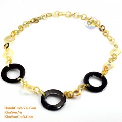 Natural horn necklace - Model 0090