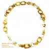 Natural horn necklace - Model 0098
