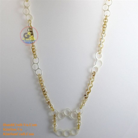 Natural horn necklace - Model 0110