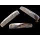 Real Horn Comb - Double Style Of Tooth - 18 x 4.5 cm - 7.08 x 1.77 Inch