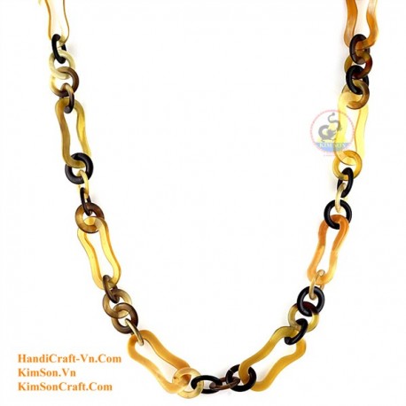 Naturhorn Halskette - Modell 0104