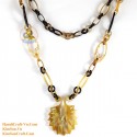 Natural horn necklace - Model 0129