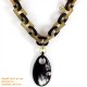Natural horn necklace - Model 0112