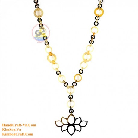 Natural horn necklace - Model 0132
