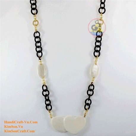 Natural horn necklace - Model 0112