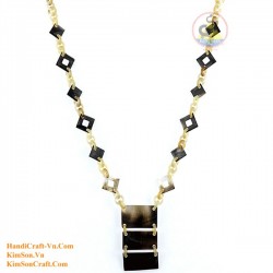 Natural horn necklace - Model 0112