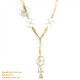 Natural horn necklace - Model 0112