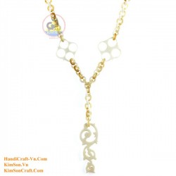 Natural horn necklace - Model 0112