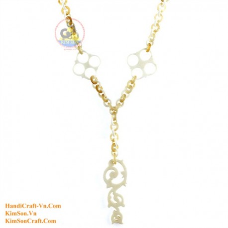 Природные ожерелье кости - Модель 0140