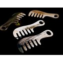 Real Horn Comb - Wide Tooh For Curly Hair - 14 x 6 cm (5.51 x 2.36 Inch)