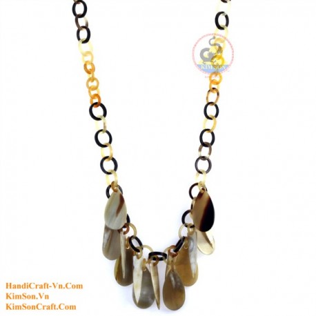 Natural horn necklace - Model 0151