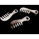 Echt Horn Sie Kamm - Breite Tooh für lockiges Haar - 14 x 6 cm (5,51 x 2,36 Zoll)