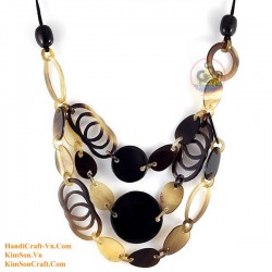 Natural horn necklace - Model 0112