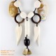 Natural horn necklace - Model 0112
