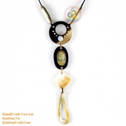 Natural horn necklace - Model 0112