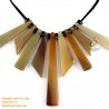 Natural horn necklace - Model 0161