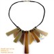 Natural horn necklace - Model 0112