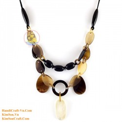 Natural horn necklace - Model 0112