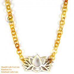 Natural horn necklace - Model 0112