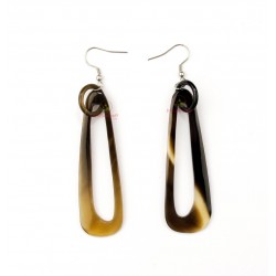 Organic Cow Horn _White and Black