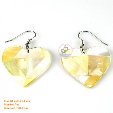 Bio Kuh Horn - Ohrringe