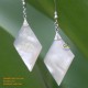 Bio Kuh Horn - Ohrringe