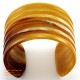 Natural circle horn necklace - Model 0009