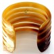 Natural circle horn necklace - Model 0009