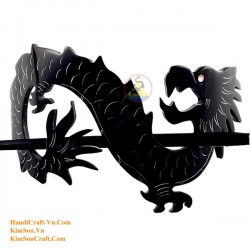 Dragon Organic Horn Hair Barrette