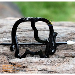 Elephant Organic Horn Hair Barrette