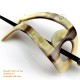 Fish Organic Horn Hair Barrette