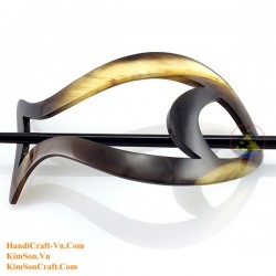 Fish Organic Horn Hair Barrette