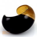 Natural circle horn necklace - Model 0009