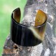 Natural circle horn necklace - Model 0009