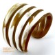 Natural circle horn necklace - Model 0009