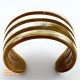 Natural circle horn necklace - Model 0009