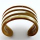 Natural circle horn necklace - Model 0009