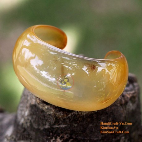 Природный рог браслет - Модель 0024